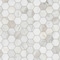 Msi Arabescato Venato White Hexagon Sample Honed Marble Mosaic Floor And Wall Tile ZOR-MD-0619-SAM - alternate 1