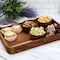 Megachef Acacia Wood 17.75 x 12 Inch Rectangle Serving Tray 750122158M - alternate 7