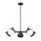 Z-Lite Realm Sphere 5 Light Chandelier, Matte Black, 32 In W x 8 In H 7517-5MB - alternate 6