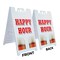 Signmission Happy Hour, A-Frame & 2 Decals Installed, Heavy-Duty Plastic Frame SBHD-D-2436-Happy Hour - alternate 5