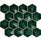 Daltile Artefino Jewel 3 in Pyramid Hexagon Mosaic 8.60 SQFT Per Carton, 10PK AR263PYRHEXMSGL - alternate 1