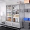 Koolmore 54 in. Commercial Two Glass Door Convertible Reach-In Refrigerator/Freezer with 49 Cu. Ft. Capacity KM-RIC-2DGD - alternate 8