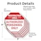 Signmission Restricted Area Authorized Personne, 6 inch X 6 inch, Vinyl Decal, 5PK OC-D-5PACK-6-175 - alternate 4