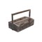 Homeroots 15" Brown Solid Wood Box 488029 - alternate 1