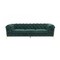 Homeroots 97" Green Velvet Sofa With Gold Legs 480926 - alternate 1