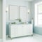 James Martin Vanities Chicago 60'' D Vanity, Glossy White, w/ Victorian Sil Silestone Top w/FreePower Wireless Charger 503-V60D-GW-FVSL - alternate 9