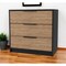 Homeroots 28" Oak Three Drawer Dresser 534963 - alternate 1