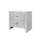 Global Furniture Usa Contemporary Elsie Grey Nightstand ELSIE-GREY-NS - alternate 3