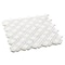 Andova Tiles Martha Zummer White Floral Marble Look Polished Natural Stone Wall & Floor Mosaic Tile ANDMART468 - alternate 4