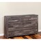 Homeroots 60" Dark Brown Solid and Manufactured Wood Six Drawer Double Dresser 485998 - alternate 5