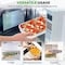 Nutrichef 8-Piece Deep Glass Baking Dish for Oven with Lids, Gray NCGL4XGY - alternate 5