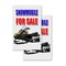 Signmission Snowmobile For Sale, A-Frame & 2 Decals Installed, Heavy-Duty Plastic Frame SBHD-D-2436-Snowmobile For Sale - alternate 5