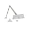 Global Door Controls Commercial Grade 3 Door Closer with Parallel Arm Bracket in Aluminum - Size 3 TC2203-PA-AL - alternate 1