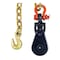 Mytee Products 2 Ton 3in Sheave Snatch Block with Shackle and Chain Anchor SB3-2-ShackleCA - alternate 8