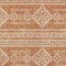 Homeroots 8' X 10' Copper And Ivory Southwestern Washable Indoor Outdoor Area Rug 593663 - alternate 9