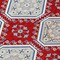Homeroots 10' X 14' Red And Navy Blue Floral Washable Indoor Outdoor Area Rug 610774 - alternate 9
