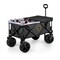 Picnic Time Family Of Brands NCAA West Virginia Mountaineers Adventure Wagon Elite All-Terrain Folding Beach Wagon 741-85-679-834-0 - alternate 1