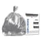 Heritage 45 gal Trash Bags, 39 in x 46 in, Super Heavy-Duty, 1.7 mil, Silver H7846WS - alternate 1