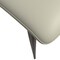 Leisuremod Aspen Modern Leather Dining Side Chair with Iron Legs in Light Grey AC51LGR - alternate 6
