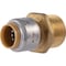 Sharkbite SharkBite Push to Connect 1/2 in. Male X 3/4 in. D MPT Brass Connector UR116A - alternate 1