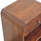 Homeroots 24" Brown Solid Wood One Drawer Nightstand 651600 - alternate 6