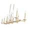 Z-Lite Kaden 10-Light Linear Chandelier, 12 in W, Modern Gold 3045-10L-MGLD - alternate 7