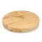 Picnic Time Family Of Brands NCAA West Virginia Mountaineers Circo Cheese Board and Knife Set - Charcuterie Board Set 854-00-505-833-0 - alternate 2