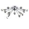 Jonathan Y Copernicus 20" 7-Light Metal LED Flush Mount, Chrome JYL9048A - alternate 1