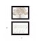 Homeroots Set Of Two Love or In the Moment 2 Black Framed Print Wall Art, 2PK 407930 - alternate 4