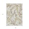 Homeroots 9' X 12' Ivory Gold And Brown Abstract Washable Indoor Outdoor Area Rug 600100 - alternate 5
