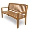 Homeroots 60in Teak Solid Wood Garden Bench 476412 - alternate 6