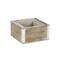 Homeroots Set of Three Brown Solid Wood And Metal Crate, 3PK 487704 - alternate 8