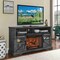 Edendirect 60-in W Gray Wall mount LED Wall-mount Electric Fireplace with Remote Control Included ZR-W1769S00003 - alternate 7