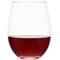 Lifetime Mikasa 18 oz Clear Glass Lana Stemless Wine Glass, 4PK 5316312 - alternate 4