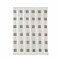 Homeroots 60" X 50" Gray and White Woven Cotton Checkered Throw Blanket with Fringe 516626 - alternate 1