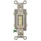 Hubbell Wiring Heavy Duty Industrial Toggle Switch, 30A 120/277V AC, Double Pole, Back & Side Wired HBL3032I - alternate 4