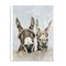 Homeroots Cute Donkeys Canvas Unframed Print Wall Art 398960 - alternate 1