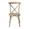 Flash Furniture Advantage Medium Natural With White Grain X-Back Chair, PK2 X-BACK-MOWG-2 - alternate 8