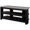 Homeroots 42in Black and Gray Open Shelving TV Stand 332877 - alternate 7