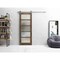Sartodoors Sturdy Barn Door Oak 36x80 Solid Core Modern Interior QUADRO4002BD-S-AKA-36 - alternate 1
