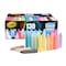 Crayola Bright + Bold Chalk Sticks, Washable Sidewalk Chalk, 26 Colors, 130-Piece Set 51-0817 - alternate 1