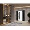 Vdomdoors Front Exterior Prehung Steel Door Ronex0162 Red Oak 2 Sidelight Exterior Windows Sidelites Entry RONEX0162EXD-RED-W12+36+12 X H80-LH-I - alternate 5