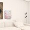 Homeroots Pretty Pastel Pink Paris Street Unframed Print Wall Art 399109 - alternate 5