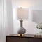 Jonathan Y Brussels 27" Contemporary Transitional Ceramic/Metal LED Table Lamp, Gray/Brass JYL6208B - alternate 11