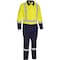 Pip Coverall, V-Neck, Hi-Vis Yellow, Zipper 314M6369H - alternate 1