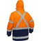 Bisley ANSI Type R Class 3 Jacket with Navy Bottom and X-Back 343M6450X-ORNV/2X - alternate 4