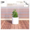 Leisuremod Tundra Round Fiberstone & MgO Clay Planter, Weather-Resistant, Indoor/Outdoor, No Assembly TP18W - alternate 7