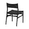 Homeroots Six Piece Brown and Black Round Dining Set with Four Chairs and Sideboard 571731 - alternate 8