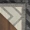 Homeroots 2' X 4' Charcoal And Black Geometric Indoor Outdoor Area Rug 573838 - alternate 9