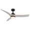 Vaxcel North Bend, 52 in, Bronze Indoor/Outdoor Ceiling Fan, Ash Blades, LED, Remote, DC F0139 - alternate 1
